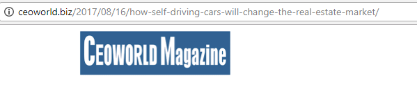 Self-Driving Cars CEOWorld